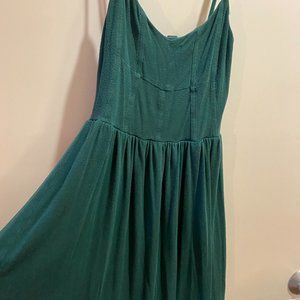 Spaghetti strap t-shirt dress